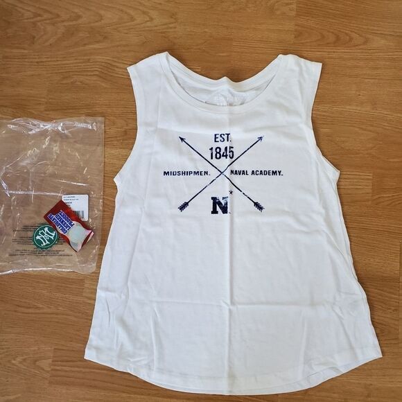 Alma Mater NCAA Navy Midshipmen tee tank - Picture 2 of 8